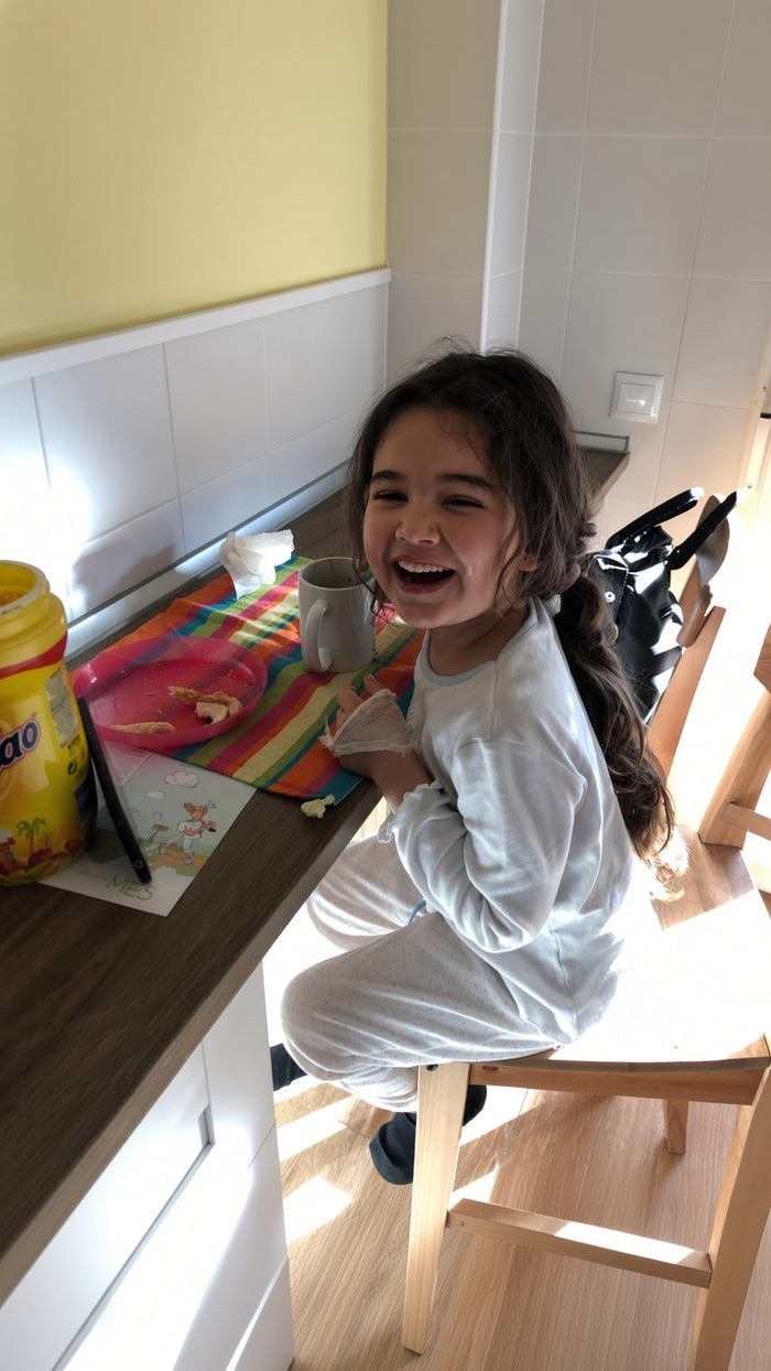 Daniela, mamá de dos