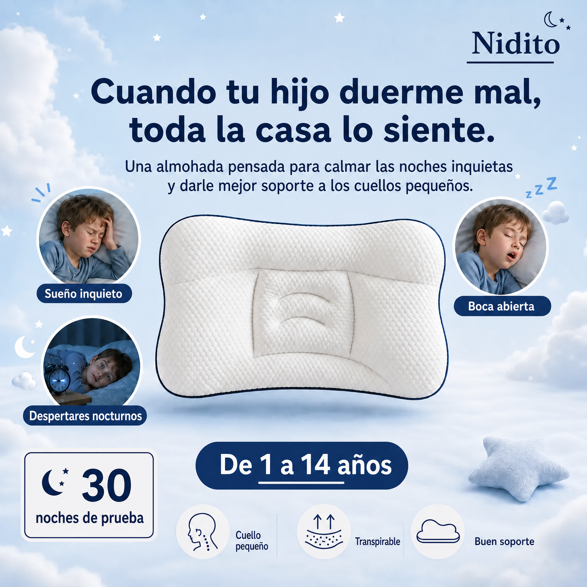 Cuando tu hijo duerme mal, toda la casa lo siente